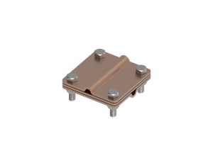 Złącze uniwersalne 3-elem. 80x80 drut8-drut8 miedź 215.4.1 CU 21501403