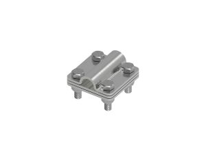 Złącze uniwersalne 3-elem. 60x60 bednarka-pręt16 stal nierdzewna 214.3.1 NI 21401305