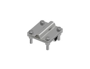 Złącze uniwersalne 3-elem. 80x80 pręt16-pręt16 stal nierdzewna 215.5.1 NI 21501505