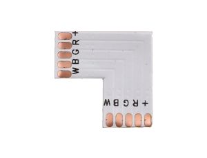 Złączka do taśmy led rgbw 10mm PCB L