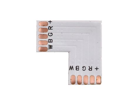 Złączka do taśmy led rgbw 10mm PCB L
