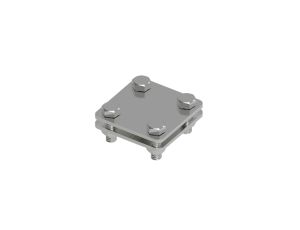 Złącze uniwersalne 2-elem. 60x60 bednarka-bednarka stal nierdzewna 214.1 NI 21400105