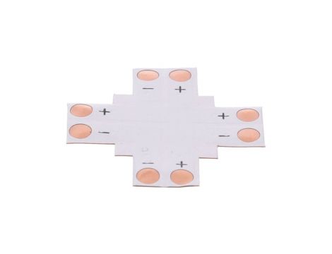 Złączka do taśmy led mono 8mm PCB X
