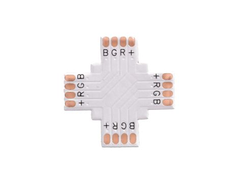 Złączka do taśmy led rgb 10mm PCB X