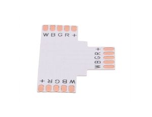 Złączka do taśmy led rgbw 10mm PCB T