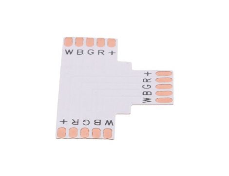 Złączka do taśmy led rgbw 10mm PCB T