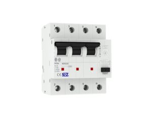 Wyłącznik różnicowoprądowy 40A 30mA 4P 10kA TYP A PFB4 RCCB SEZ 5432