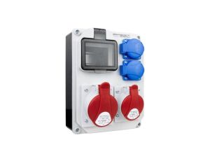 Rozdzielnica budowlana HL 32A 16A 2x230V Schuko Doktorvolt 5347