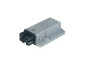 Prostokątne złacze zasilające panelowe (seria ST) żeńskie montaż panelowy 5+PE 400 V AC/230 V DC 10 A AC/6 A STAKAP 5