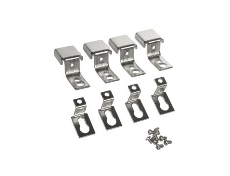 Uchwyt montażowy do paneli LED 595x595mm oraz 1195x295mm w stropie,suficie MCE546 /4 szt./