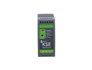 Zasilacz impulsowy KSE 06012P 230/ 12VDC 5,0A 60W na szynę DIN, Uzas: 85-264VACVAC, Ta70, 18912-9989