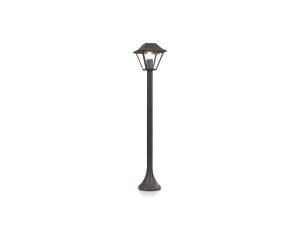 OPRAWA OGRODOWA, E27, IP44, AC220-240V, 50-60Hz, SŁUPEK, CZARNA 8687