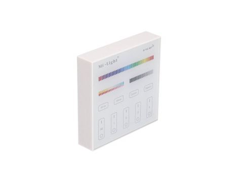 Panel MiLight 4strefy RGB+CCT biały bat sterownik B4