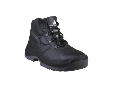 Trzewiki ze skórzanego kruponu barwionego czarne rozmiar 44 JUMPER3 S1 SRC JUMP3S1NO44