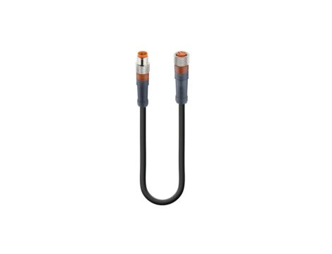 Kabel konfekcjonowany obustronnie złącza M8 męskie proste / żeńskie proste 4-PINowe PUR RSMV 4-RKMV 4-225/2 M