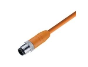 Kabel konfekcjonowany jednostronnie złącze M12 męskie proste 5-pinowe z gwintowanym złączem RSTS 5-183/2 M