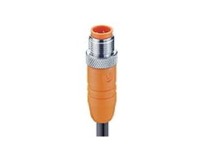 Kabel konfekcjonowany jednostronnie złącze M12 męskie proste 8-pinowe bezhalogenowe kabel PUR RSTS 8-299/10 M