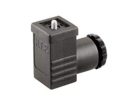 Gniazdo kablowe zaworowe typ C DIN EN 175 301-803-C 2 + P PG 7 250 V AC/DC 6 A GDSN 207 schwarz