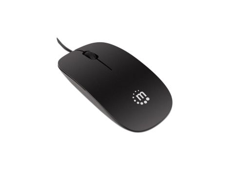 Mysz Optyczna USB 1000dpi SuperSlim Czarna Manhattan