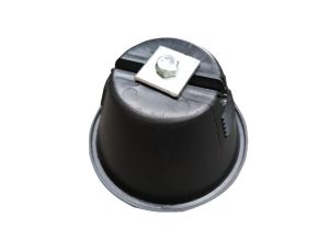 Uchwyt betonowy w tworzywie podpora dachowa tras kalbowych H=80 L=70 KMPT7