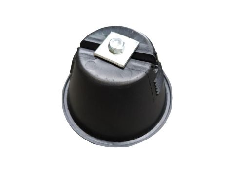 Uchwyt betonowy w tworzywie podpora dachowa tras kalbowych H=80 L=70 KMPT7