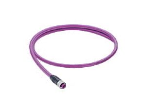 Kabel konfekcjonowany jednostronnie Profibus zakończony złącze żeńskie M12 5 polowy kodowanie-B 0975 254 103/1 M
