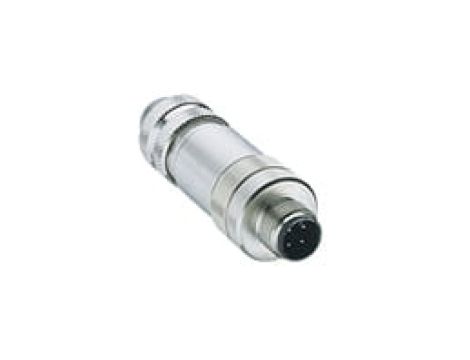 Złącze do samokonfekcjonowania Profibus M12 męskie 4-pinowe z gwintowanym połączeniem ekranowane kodowanie B 0976 PMC 102
