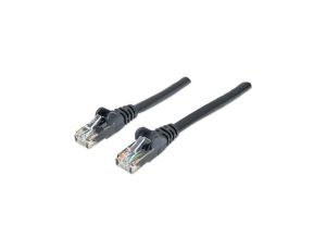 Patchcord Cat5E UTP 3,0M Czarny 100 Miedź 320764