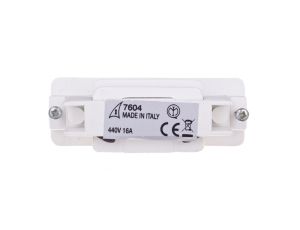 Łącznik liniowy do szynoprzewodu 3P+N owalny biały IV7604-10-W31