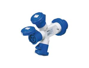 IP67 rozdzielacz2P+T 32A 230V 3X2P+E GW64062 /opak. 5/