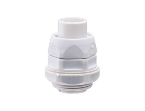 Przepust kablowy łączący 40mm z tworzywa jasnoszara IP54 ELIT01121 /opak. 25/
