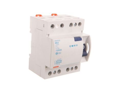Wyłącznik różnicowoprądowy 4P 40A 0,3A typ AC SD GW94709