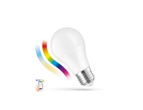 LED GLS 9W E-27 230V RGBW+CCT+DIM Wi-Fi/BT Spectrum SMART