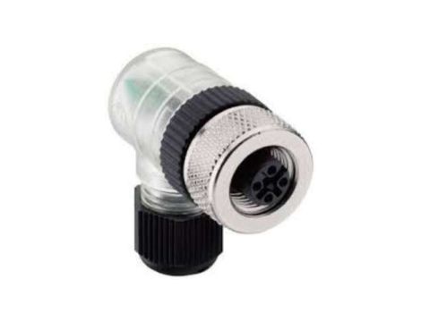 Złącze do samokonfekcjonowania M12 kątowe 4-PINowe RKCW/LED 4/7