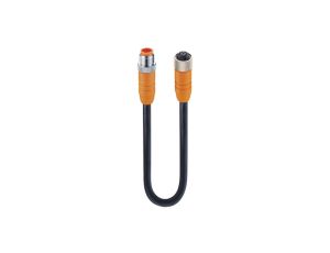 Kabel konfekcjonowany obustronnie zakończony złącza M12 męskie żeńskie proste 8-pinowe RSTS 8-RKTS 8-299/1 M