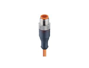 Kabel konfekcjonowany jednostronnie zakończony złącze M12 5-pin męskie proste RST 5-259/2 M