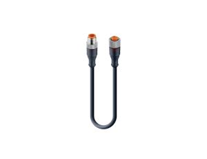 Kabel konfekcjonowany obustronnie zakończony złącza M12 4-pin męskie żeńskie proste RST 4-RKT 4-225/0,6 M