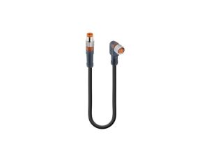 Kabel konfekcjonowany obustronnie zakończony złącze M8 4-pin męskie żeńskie proste kątowe RSMV 4-RKMWV 4-225/0,3 M