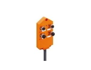 Koncentrator aktuator/sensor z wskaźnikami LED 4-porty gniazda M12 5-polowy 2 sygnały na gniazdo ASBV 4/LED 5-256/10 M