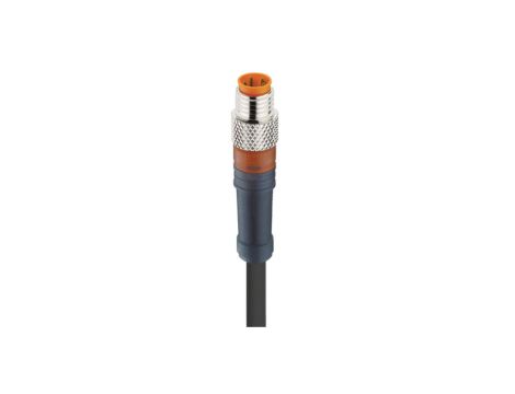 Kabel konfekcjonowany jednostronnie zakończony złącze M8 4-pin męskie proste z samoblokującym gwintem RSMV 4-225/10 M