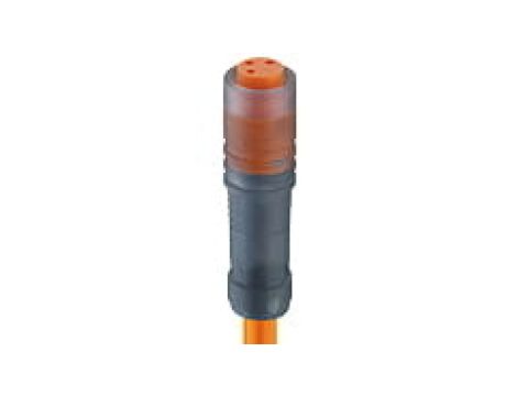 Kabel konfekcjonowany sensor/aktuator M8 jednostronnie zakończony 3-polowy żeńskie proste złącze RKM 3-06/2 M