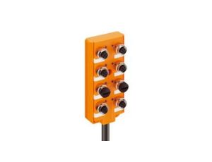 Koncentrator aktuator/sensor z wskaźnikiem LED górne porty 8-portów gniazda M12 4-polowy ASB 8/LED 5-4/1,5 M