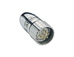 Złącze do samokonfekcjonowania do zasilania modułów Interbus 6-polowe męskie złącze M23 połączenia lutowane 0906 UMC 201