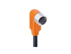 Kabel konfekcjonowany aktuator/sensor M12 żeńskie 4-polowe złącze kątowe gwintowane RKWTS 4-182/25 M