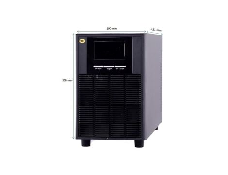 Zasilacz awaryjny UPS Orvaldi VT3K on-line Tower 3000VA/2700W czysta sinusoida VWPP3K