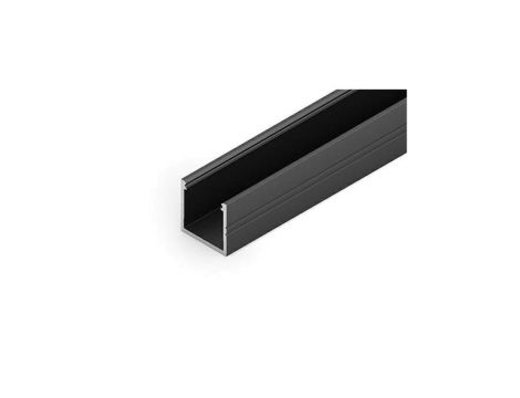 Profil Smart16 2m aluminiowy czarny B/U4 f1020021