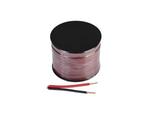 Kabel 2 żyłowy 2x0,2mm2 do taśma led 1m czerwono czarny