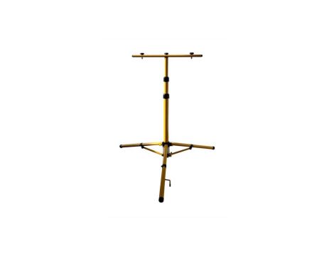 Statyw podwójny do naświetlaczy 155 cm zółty EC79643