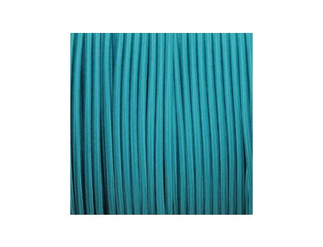 Kabel 2 żyłowy niebieski 2x0,75mm2 - 1m w oplocie
