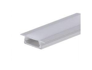 Profil led MICRO-K 2m anodowany z osłoną mleczną KA-COM Kluś wyc